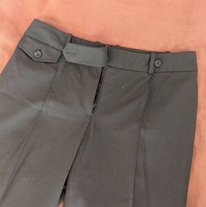 Ann Taylor Dark Olive Green Dress Pants Trousers 6